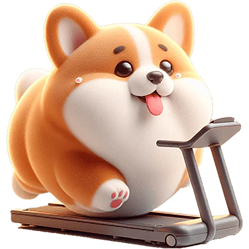 🏃‍♂‍➡️ Стикер «Милый Чибби» для Telegram