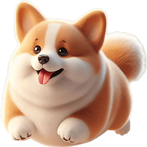 🐶 Стикер «Милый Чибби» для Telegram