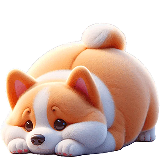 🫣 Стикер «Милый Чибби» для Telegram