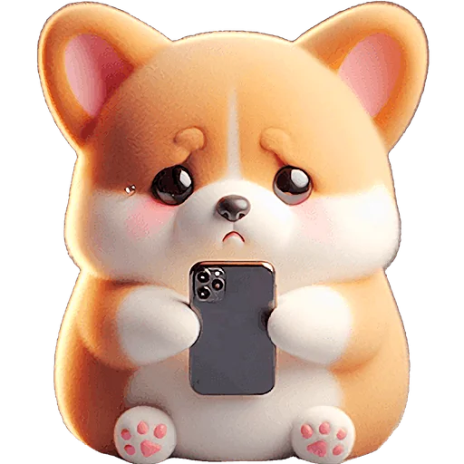 🥺 Стикер «Милый Чибби» для Telegram