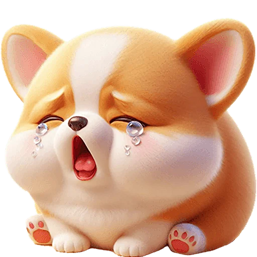 😭 Стикер «Милый Чибби» для Telegram