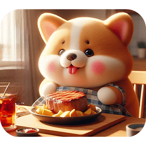 😋 Стикер «Милый Чибби» для Telegram