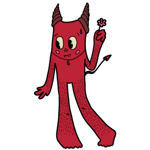 🌷 Стикер «Cute_devils_» для Telegram