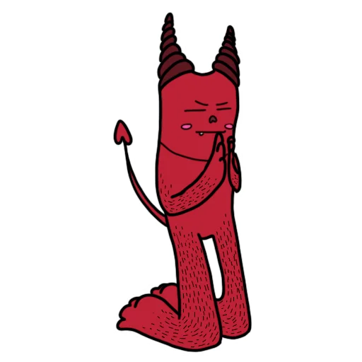 🙏 Стикер «Cute_devils_» для Telegram