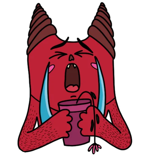 😭 Стикер «Cute_devils_» для Telegram