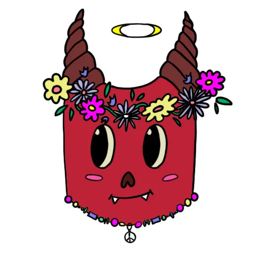 😇 Стикер «Cute_devils_» для Telegram