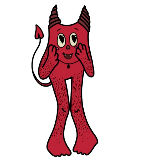 😍 Стикер «Cute_devils_» для Telegram