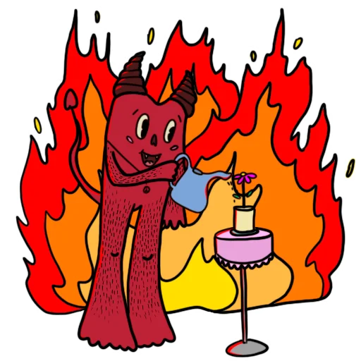 🙂 Стикер «Cute_devils_» для Telegram