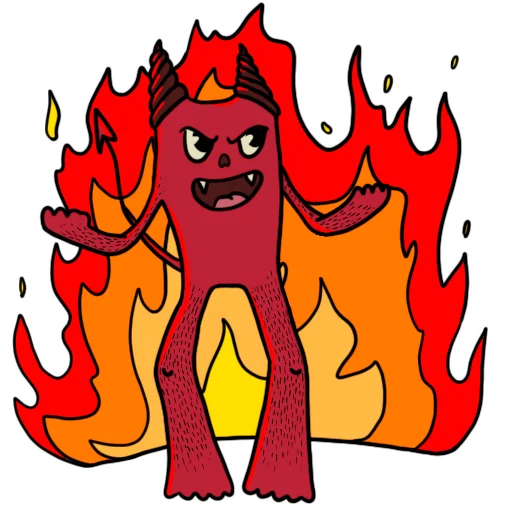👿 Стикер «Cute_devils_» для Telegram