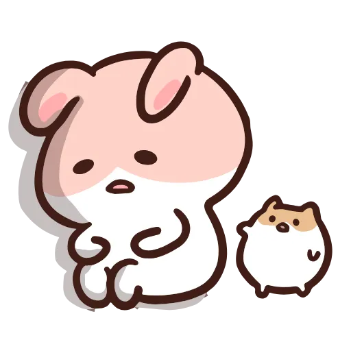 Стикер 22 Cute Duo