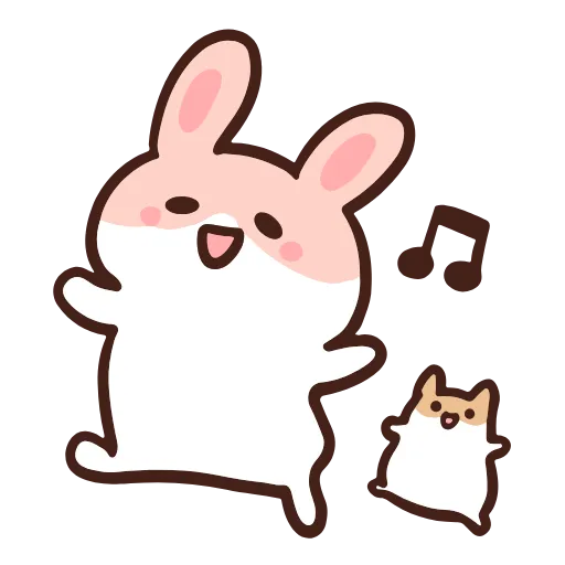 Стикер 21 Cute Duo