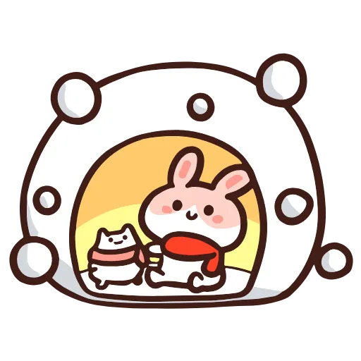 Стикер 39 Cute Duo