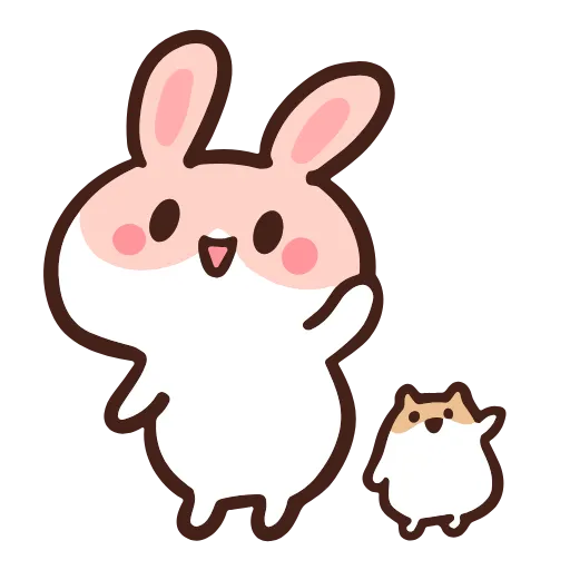 Стикер 2 Cute Duo