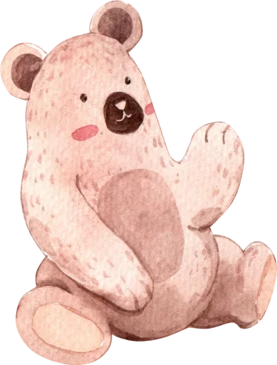 🐻 Стикер «Cute Emotions» для Telegram