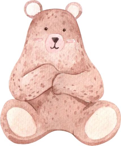 🐻 Стикер «Cute Emotions» для Telegram