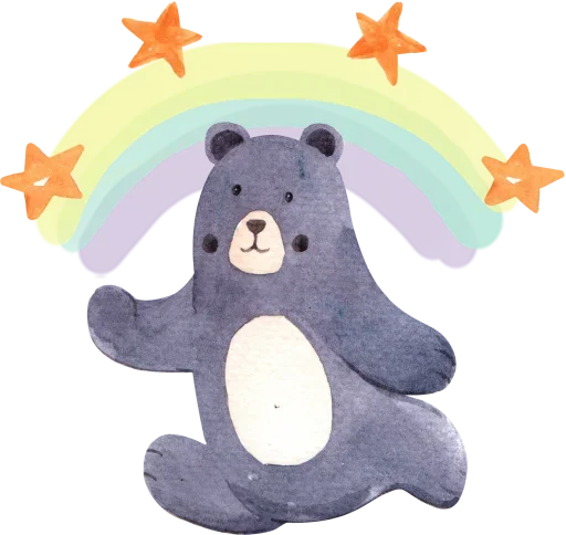 🧸 Стикер «Cute Emotions» для Telegram