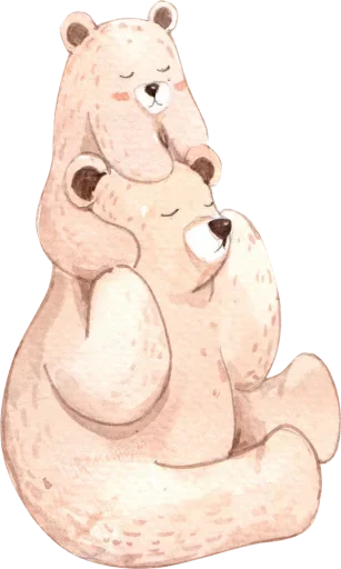 🧸 Стикер «Cute Emotions» для Telegram