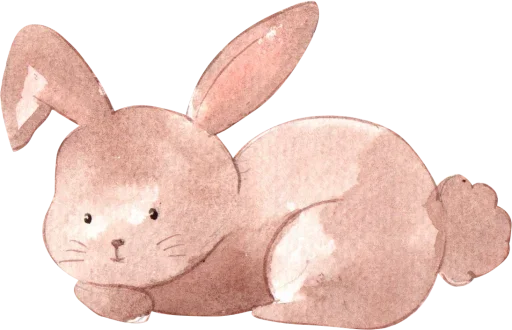 🐰 Стикер «Cute Emotions» для Telegram
