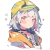 😅 Эмодзи «Cute girl» для Telegram