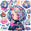 🦄 Эмодзи «Cute girl» для Telegram