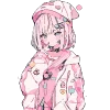 🤞 Эмодзи «Cute girl» для Telegram
