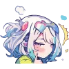 😒 Эмодзи «Cute girl» для Telegram