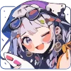 😀 Эмодзи «Cute girl» для Telegram