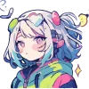 😄 Эмодзи «Cute girl» для Telegram