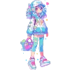 👒 Эмодзи «Cute girl» для Telegram