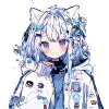 👩‍🦱 Эмодзи «Cute girl» для Telegram