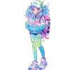 🧤 Эмодзи «Cute girl» для Telegram