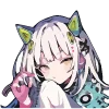 🧐 Эмодзи «Cute girl» для Telegram