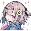 😚 Эмодзи «Cute girl» для Telegram