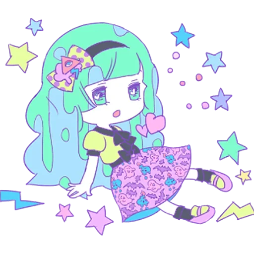😍 Стикер «Cute Small Girl» для Telegram