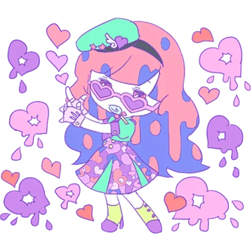 💓 Стикер «Cute Small Girl» для Telegram