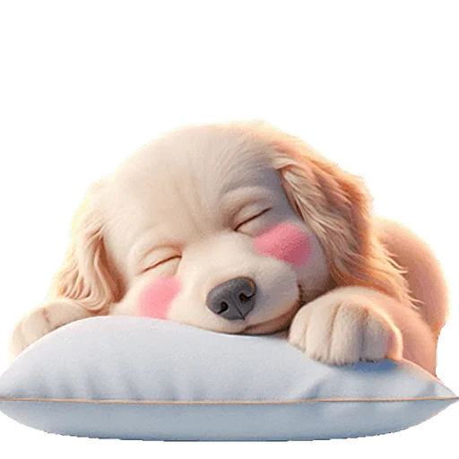 😴 Стикер «Золотистый ретривер» для Telegram