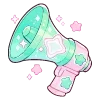 Стикер 31 Cute Green