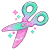 Стикер 55 Cute Green