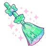 Стикер 45 Cute Green