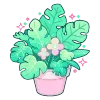 Стикер 60 Cute Green