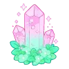Стикер 52 Cute Green