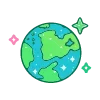 Стикер 27 Cute Green