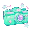 Стикер 37 Cute Green