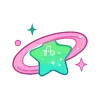 Стикер 30 Cute Green