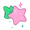 Стикер 29 Cute Green