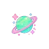 Стикер 23 Cute Green
