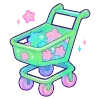 Стикер 54 Cute Green