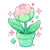 Стикер 59 Cute Green
