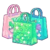Стикер 48 Cute Green