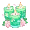 Стикер 39 Cute Green